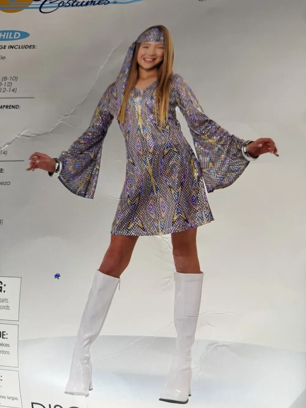 California Costumes Disco Darling Children’s Halloween XL (12-14) Sparkly